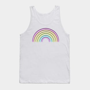 Rainbow Neon Sign Tank Top